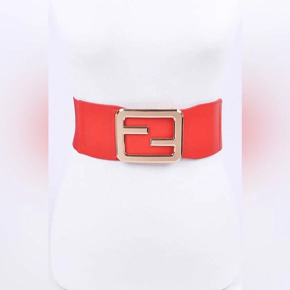 Plus Size Wide Waist Corset Statement Belt - Picture 3 of 7